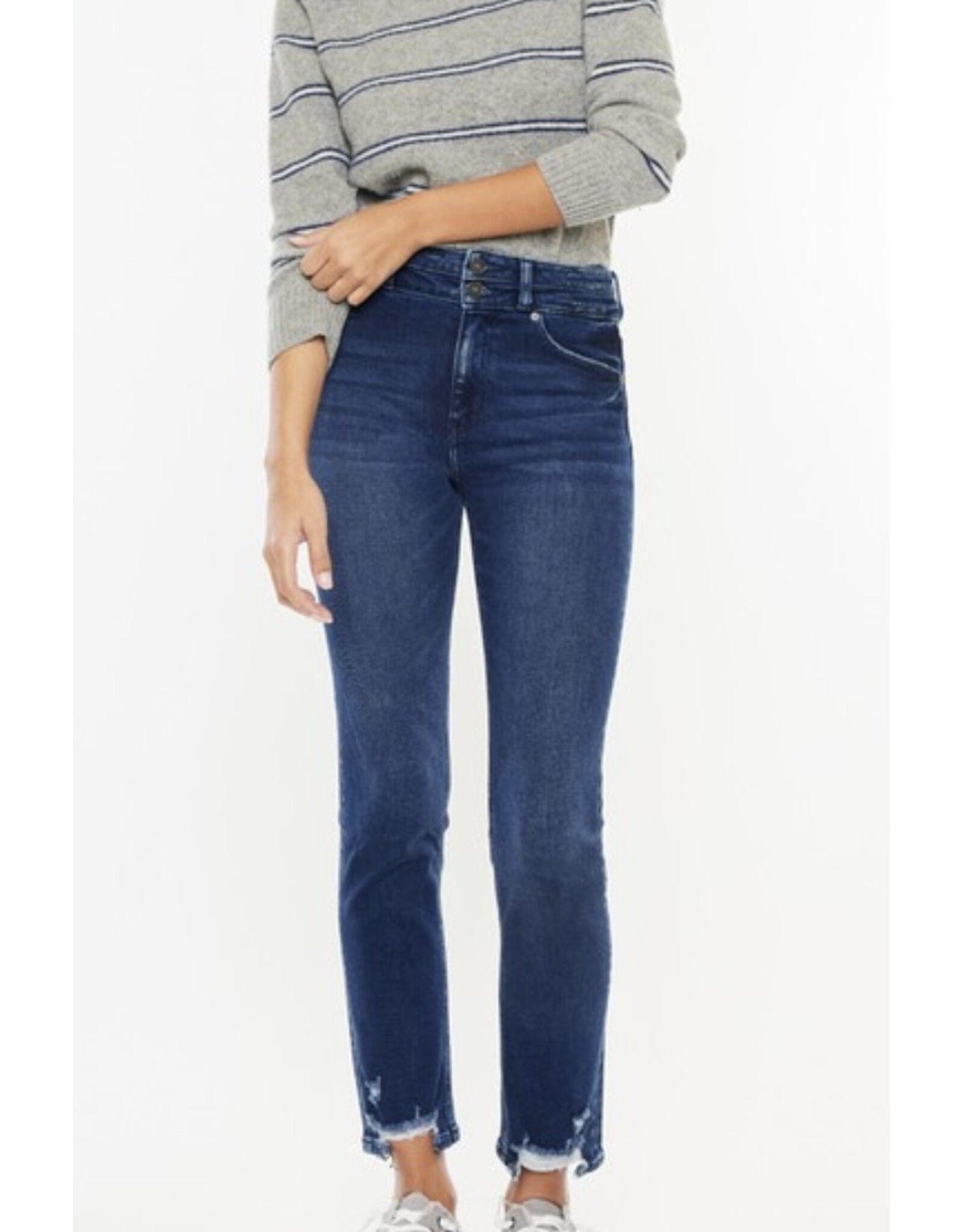 Kancan HR Slim Straight Jeans
