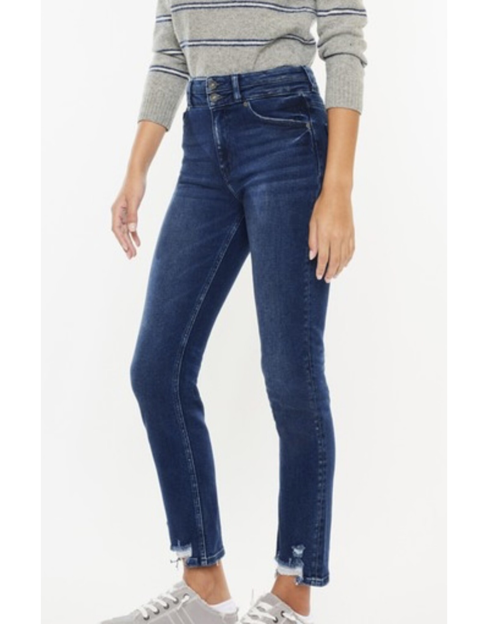 Kancan HR Slim Straight Jeans