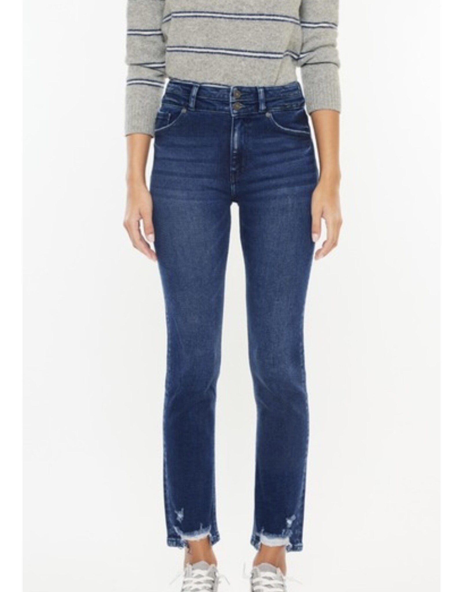 Kancan HR Slim Straight Jeans