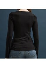 Double layer slit scoop top