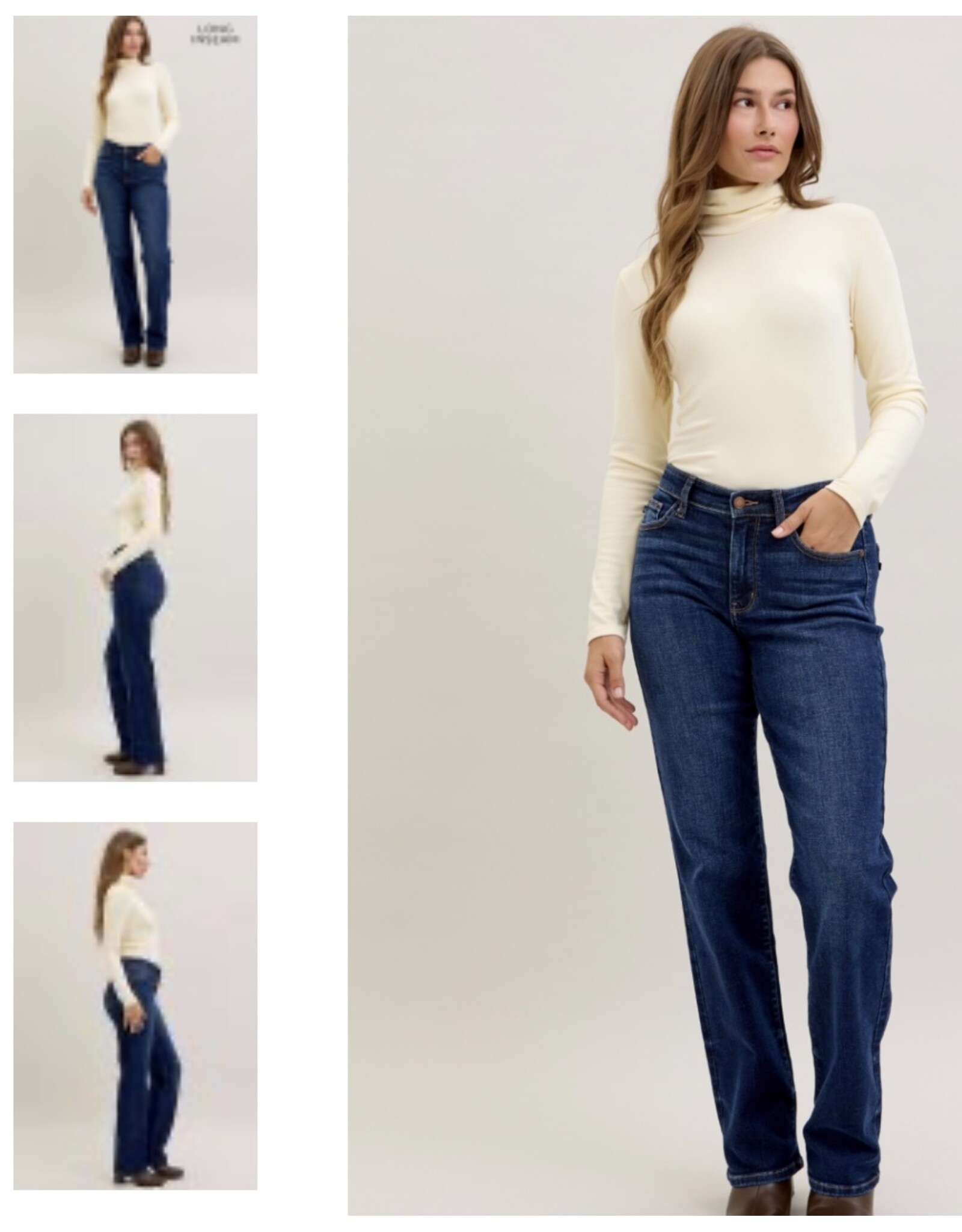 Judy Blue Judy Blue MR Straight Jeans