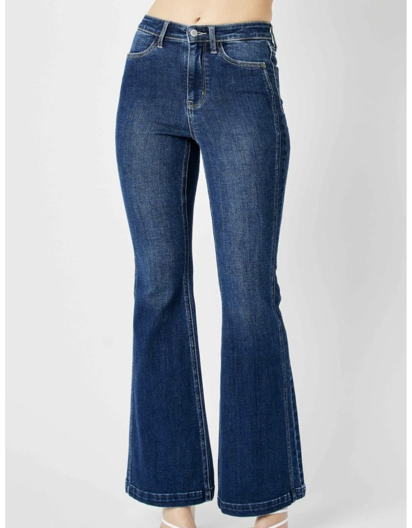 Judy Blue Judy Blue HW Angled Side Seam Flare