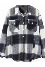 Miss sparkling *Plaid shacket PROMO*