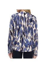 Ariella Blue abstract print top