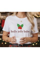 Holly Jolly Babe tee