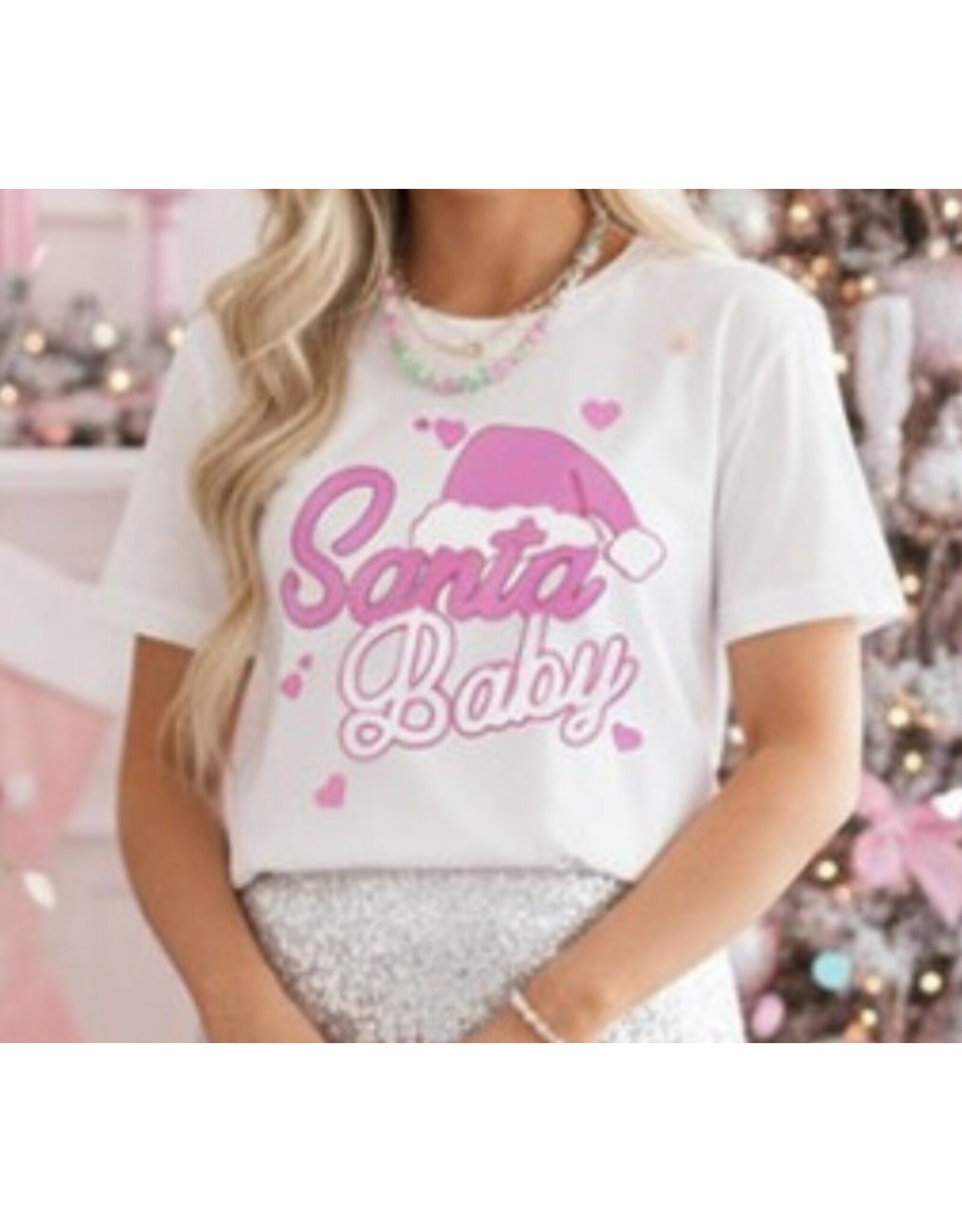 Santa Baby Christmas tee