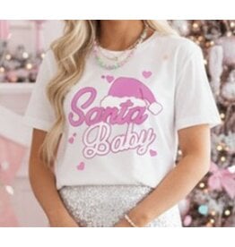 Santa Baby Christmas tee