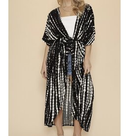 Miss sparkling Black & White Cover Up