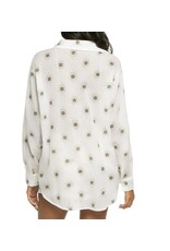 Elan elan white evil eye shirt