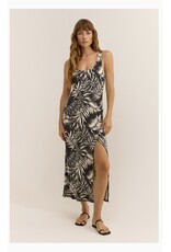 ZSupply ZSupply Melbourne Sandy Bay Palm Dress Black
