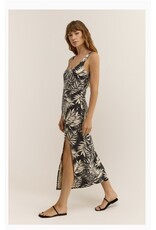 ZSupply ZSupply Melbourne Sandy Bay Palm Dress Black