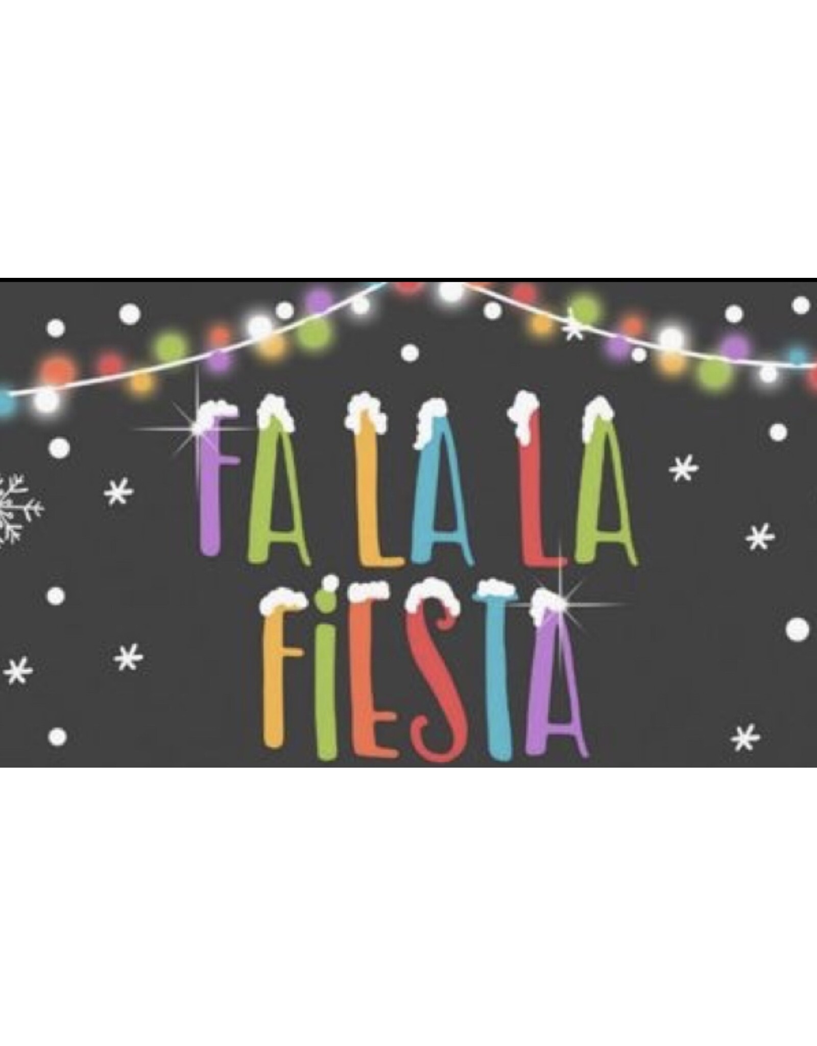 fa la la la EVENT Dec 13