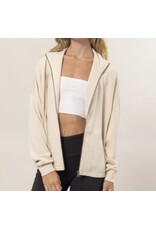Hyfve Cozy High Neck Zip-up Jacket