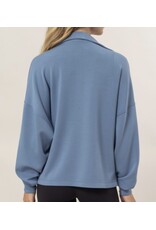 Hyfve Cozy High Neck Zip-up Jacket