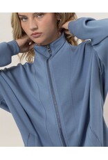 Hyfve Cozy High Neck Zip-up Jacket