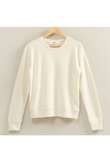 Brushed Waffle Knit L/S Top