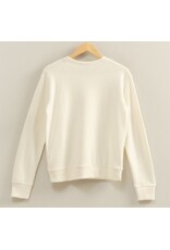 Brushed Waffle Knit L/S Top