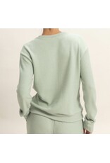 Brushed Waffle Knit L/S Top