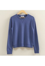 Brushed Waffle Knit L/S Top
