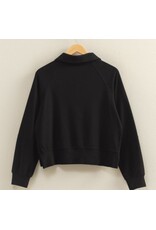 Soft Half-zip Sweatshirt