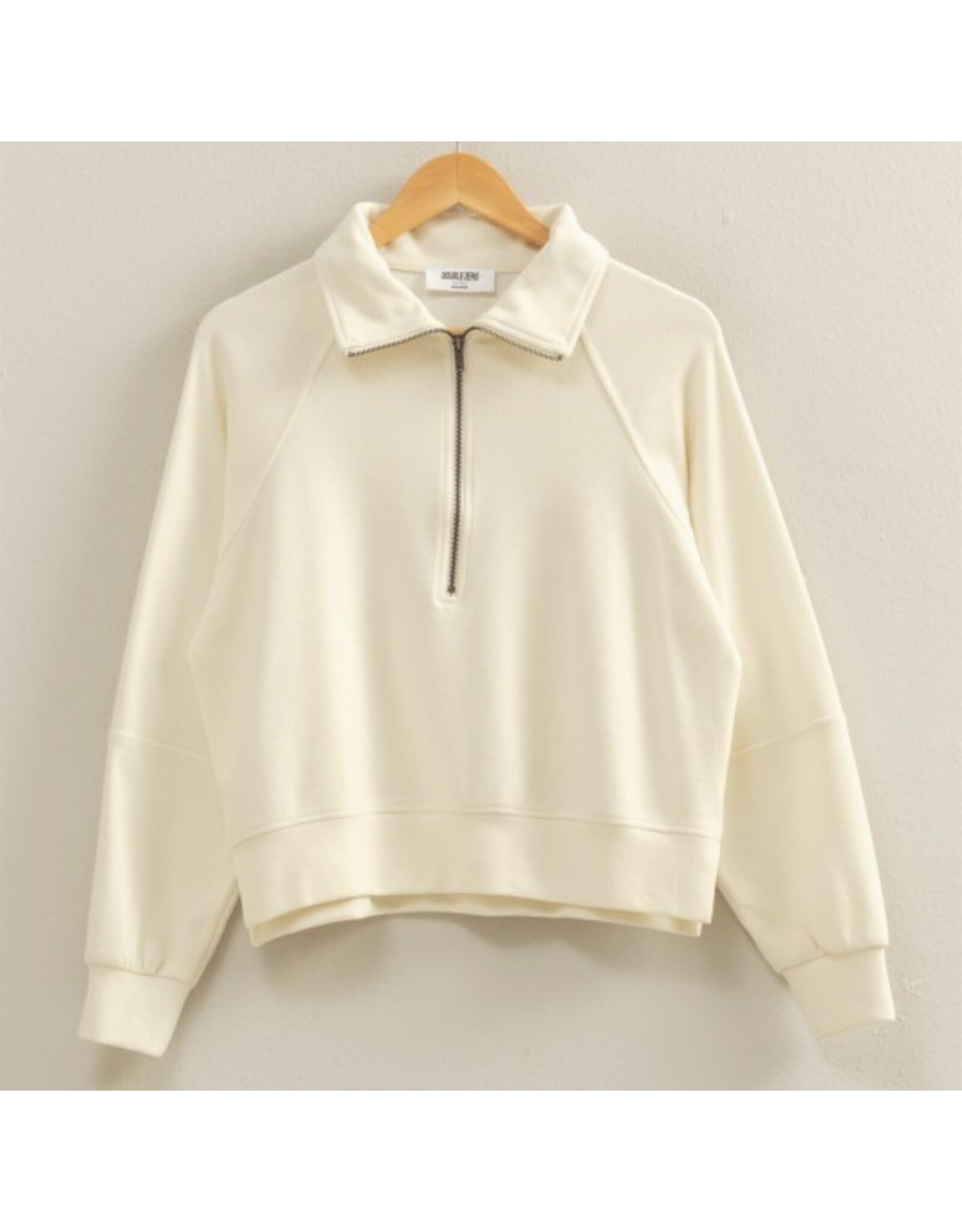 Soft Half-zip Sweatshirt