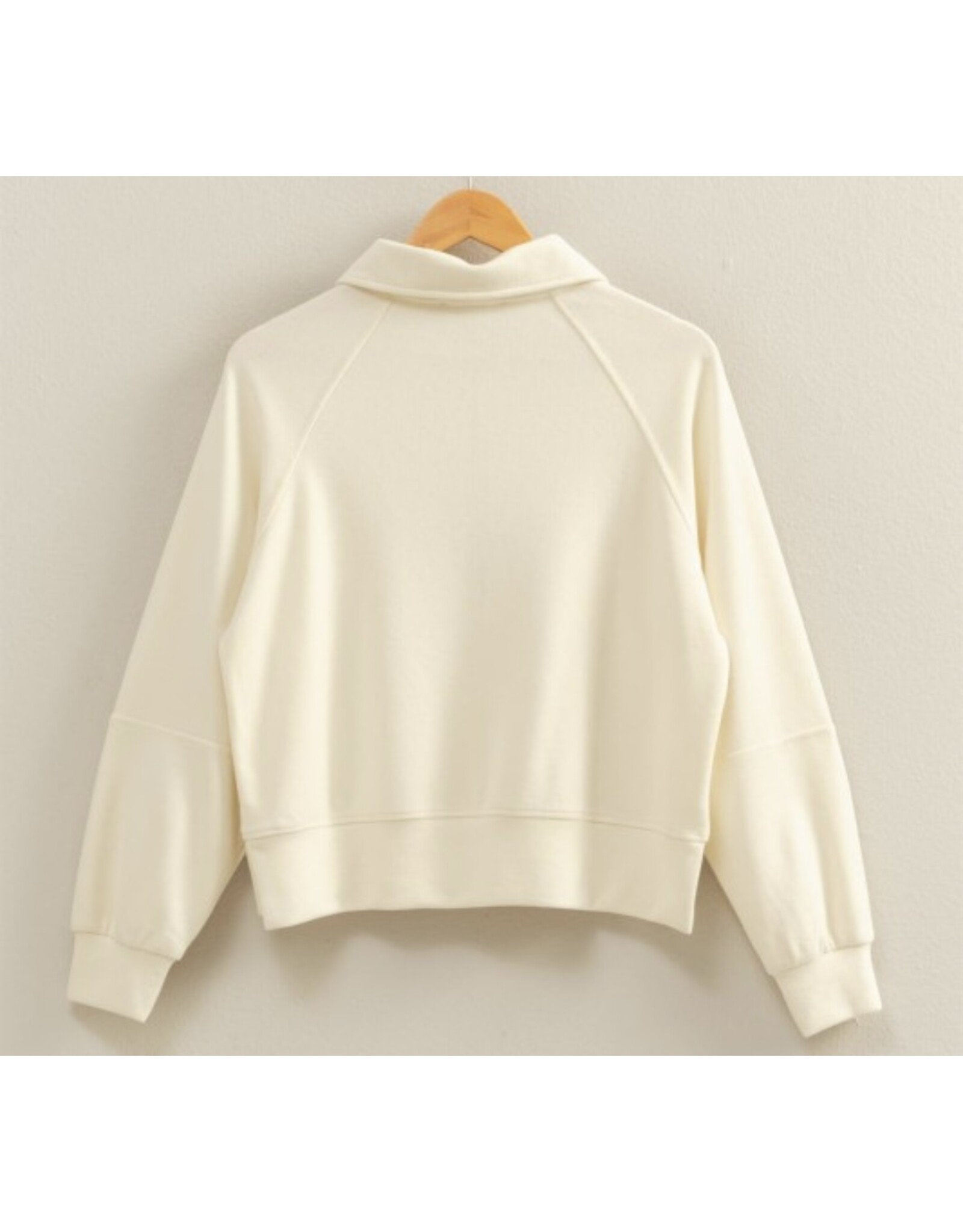 Soft Half-zip Sweatshirt