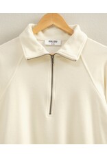 Soft Half-zip Sweatshirt