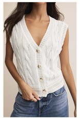 ZSupply ZSupply White Fairway Knit Vest