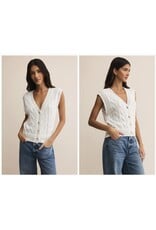 ZSupply ZSupply White Fairway Knit Vest