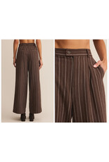 ZSupply ZSupply Alma Pinstripe Chocolate Cherry Pants