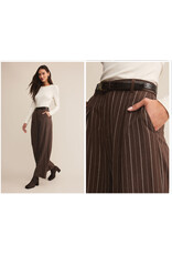 ZSupply ZSupply Alma Pinstripe Chocolate Cherry Pants