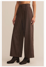 ZSupply ZSupply Alma Pinstripe Chocolate Cherry Pants