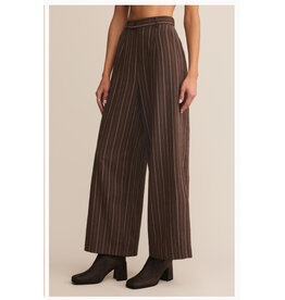 ZSupply ZSupply Alma Pinstripe Chocolate Cherry Pants