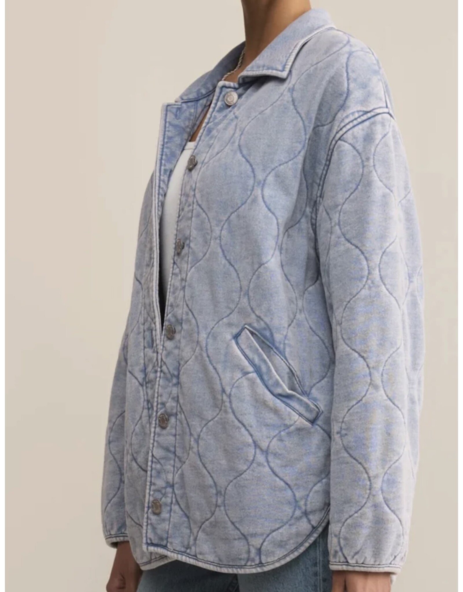 ZSupply ZJ253261 Boulder Knit Quilted Jacket