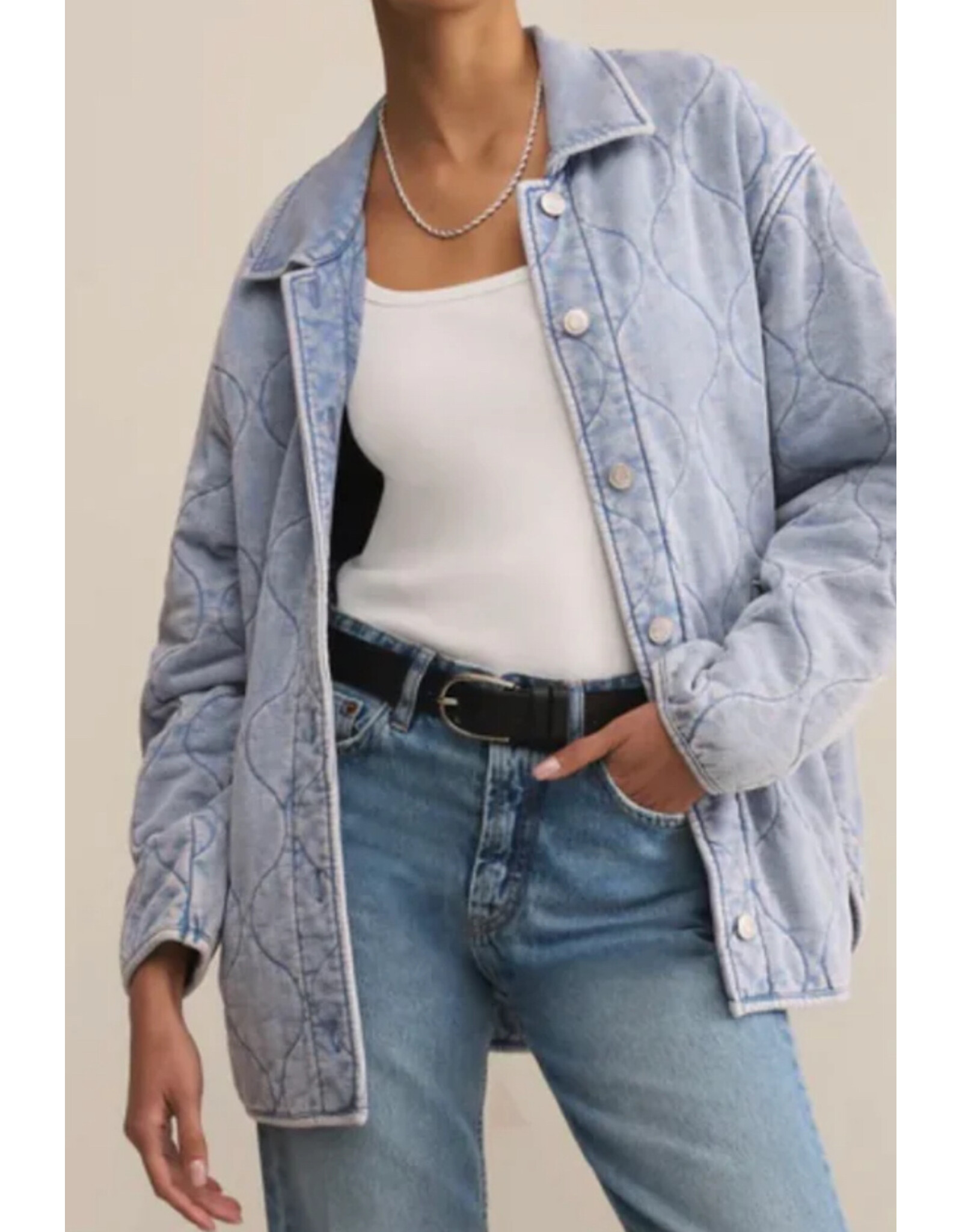 ZSupply ZJ253261 Boulder Knit Quilted Jacket