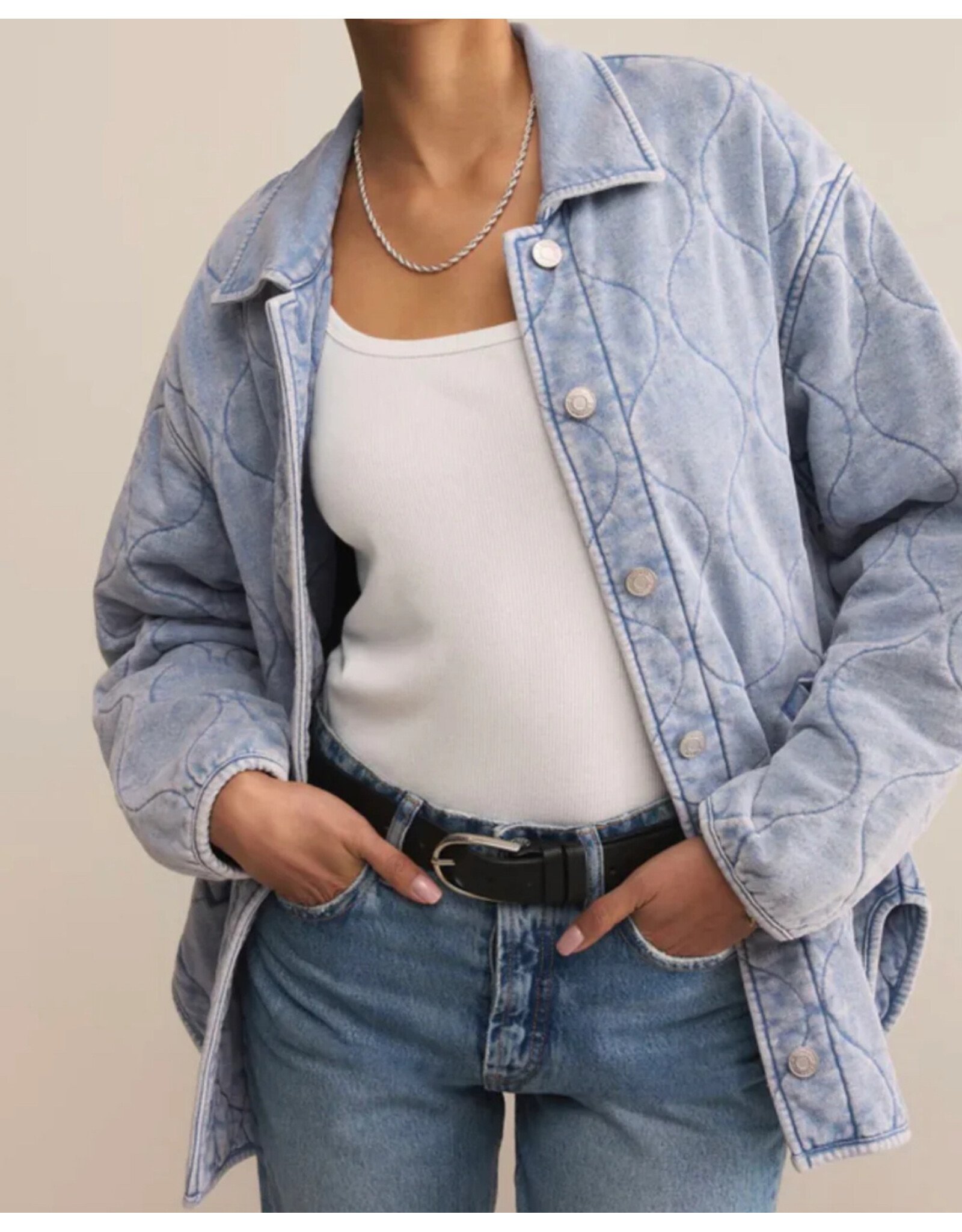 ZSupply ZJ253261 Boulder Knit Quilted Jacket