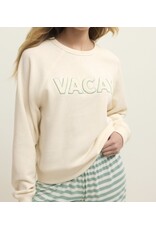ZSupply ZLT261265  Vacay Sweatshirt Vanilla Ice