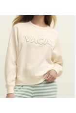 ZSupply ZLT261265  Vacay Sweatshirt Vanilla Ice