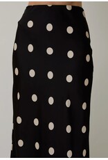 sunday edition Polka Dot Satin Midi Skirt