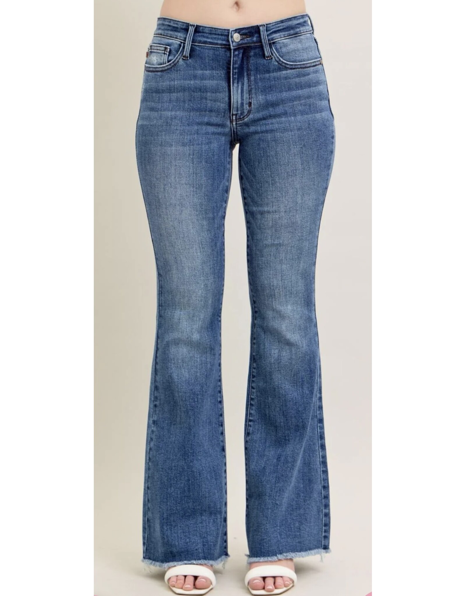 Judy Blue Judy Blue MR Flare w/ Destroy Fray