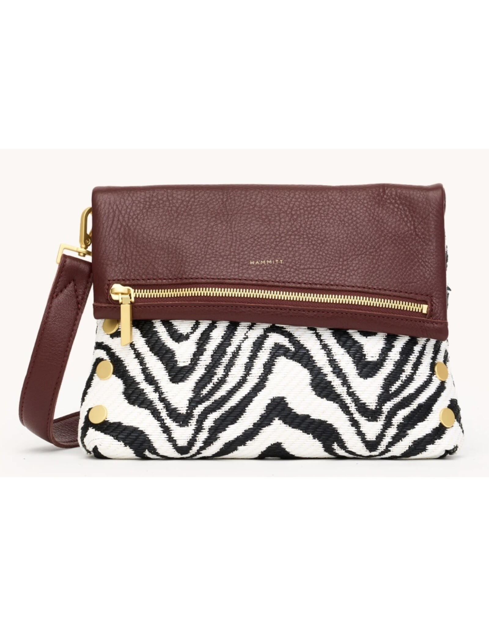 Hammitt VIP Zebra/Brushed Gold