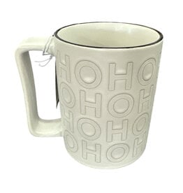 HO HO HO ceramic mug by Santa Barbara Designs
