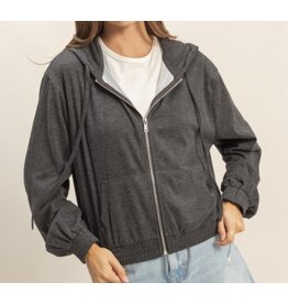 Hyfve Hooded Zip-up Knit