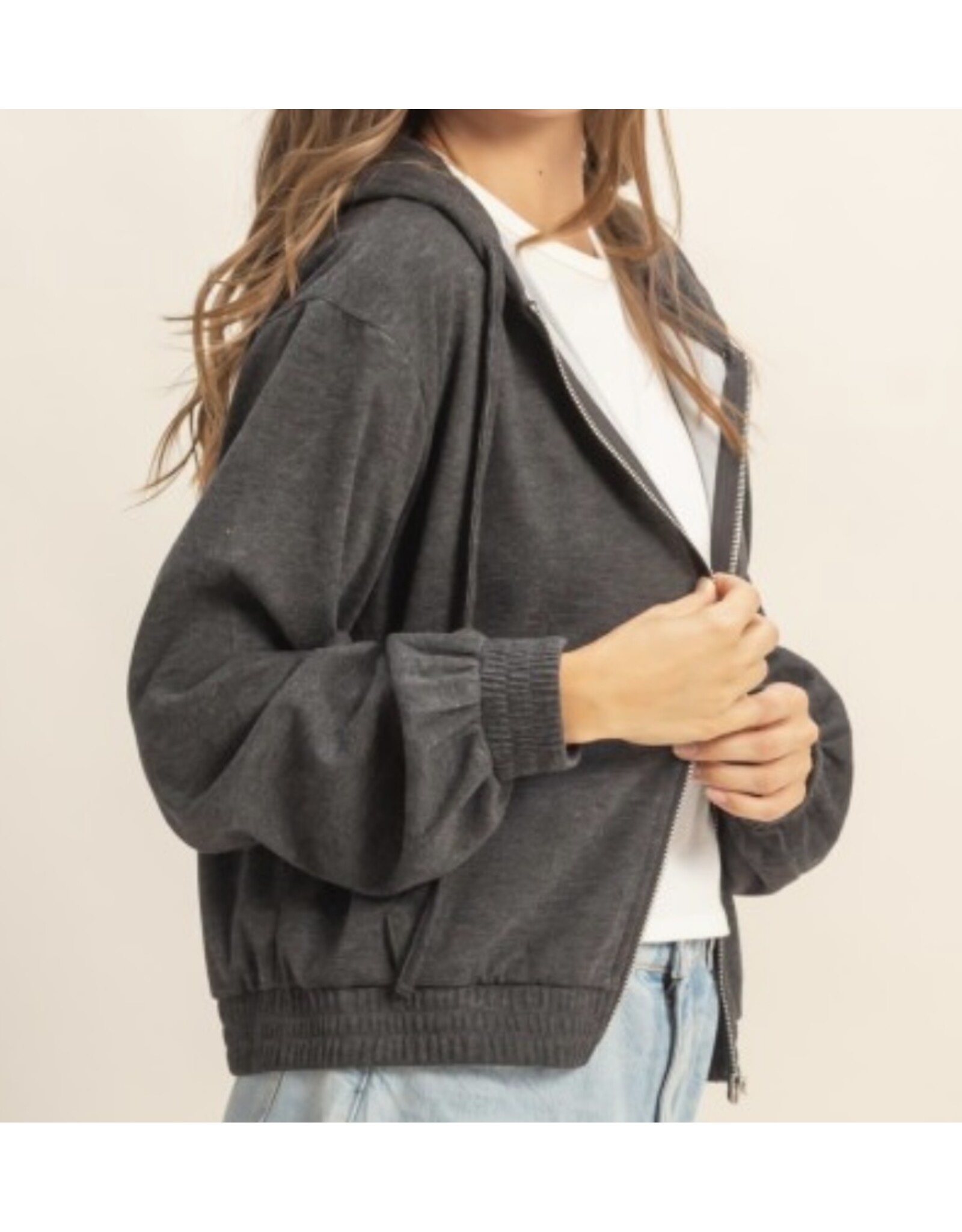 Hyfve Hooded Zip-up Knit