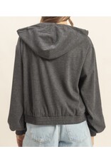 Hyfve Hooded Zip-up Knit