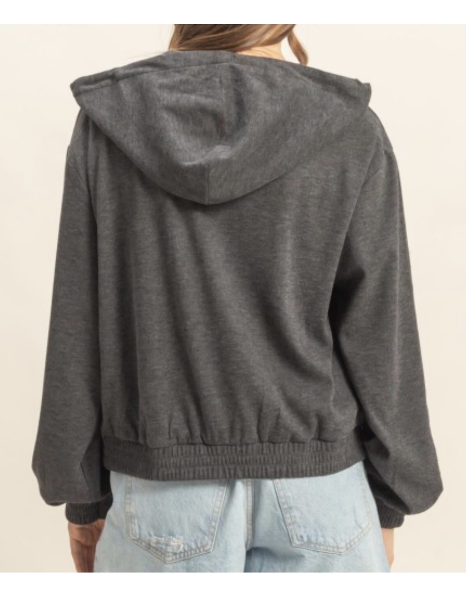 Hyfve Hooded Zip-up Knit