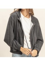 Hyfve Hooded Zip-up Knit