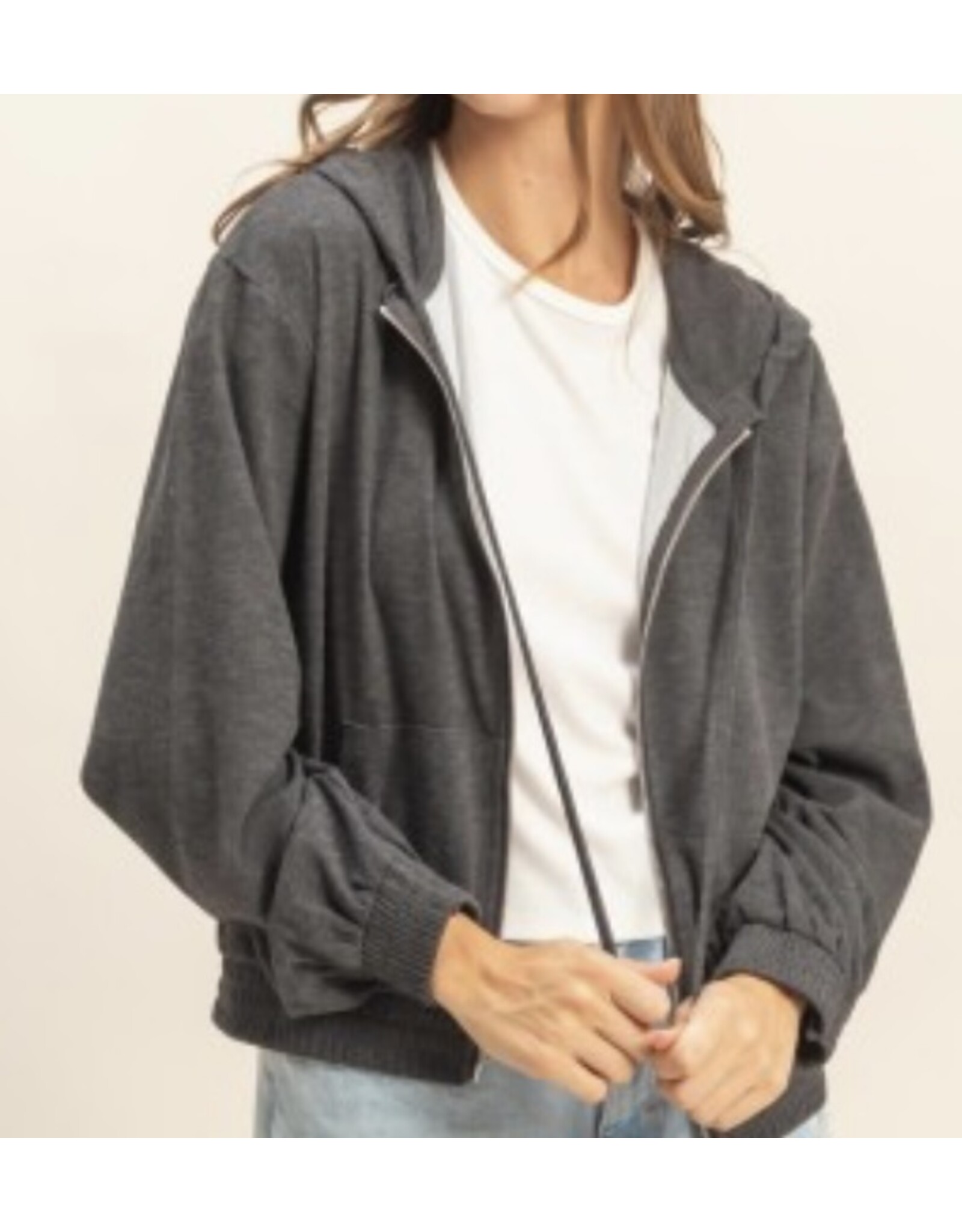 Hyfve Hooded Zip-up Knit