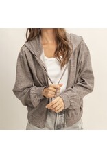 Hyfve Hooded Zip-up Knit