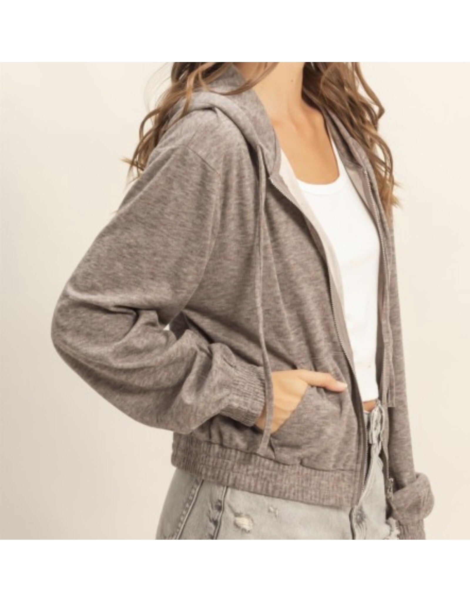 Hyfve Hooded Zip-up Knit